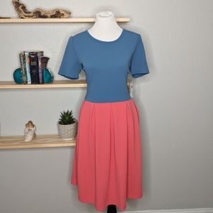 LuLaRoe Amelia box pleats & pocketsSz 2X NWT